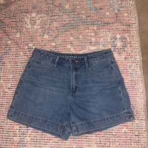 Dark wash denim jeans